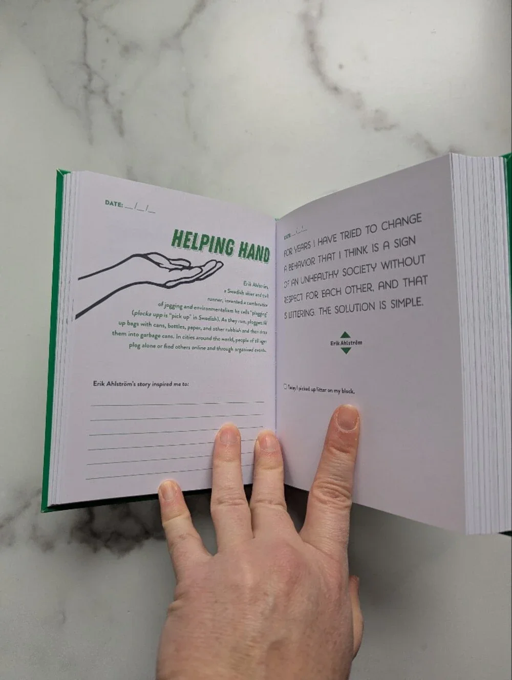 Do One Thing Every Day to Change the World: A Journal